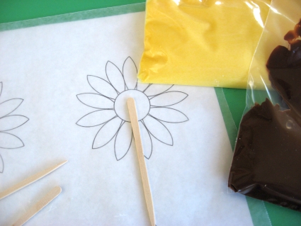 sunflower-cupcake-toppers-supplies