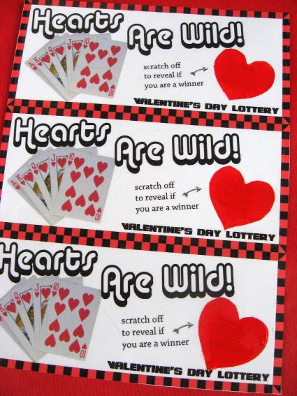 DIY Scratch-off Lottery Ticket Valentines | Skip To My Lou