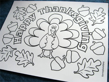 ThanksgivingKidsTablecoloringsheet