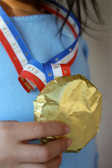 Olympic Medal cookie 