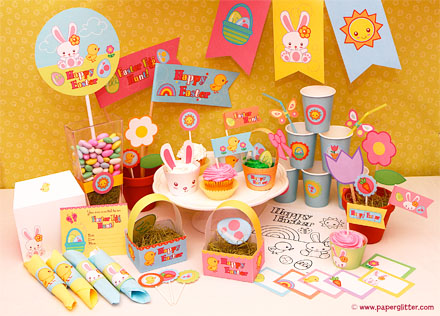 Easter Printables Paperglitterprintables