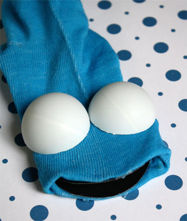 Cookie Monster Puppet 3