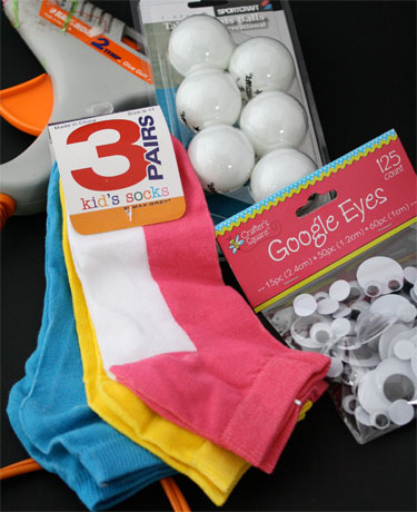 Cookie Monster Puppet Supplies