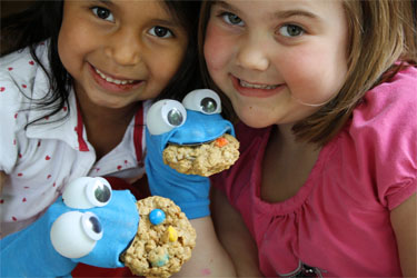 Cookie Monster Puppet