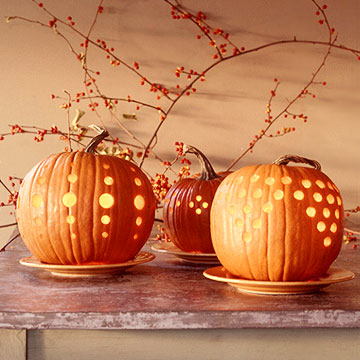 pumpkin luminaries