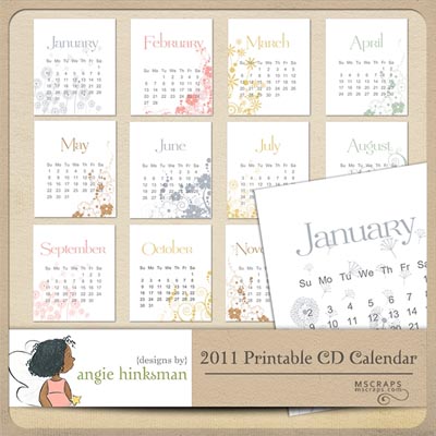 2011 Free Printable Calendar on 2011 Free Printable Calendars   Skip To My Lou
