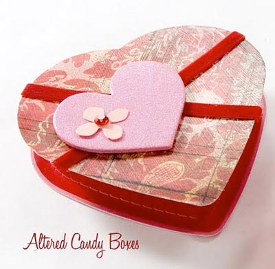 Valentine Candy Boxes
