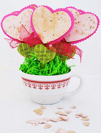 Valentine Seed Paper