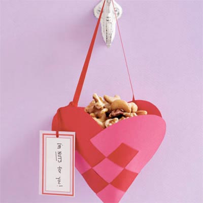 Woven Heart Basket