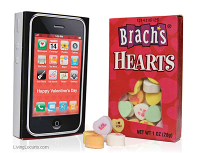 printable iphone valentine