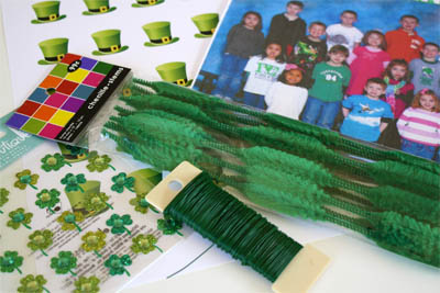 Pipe cleaner dolls supplies