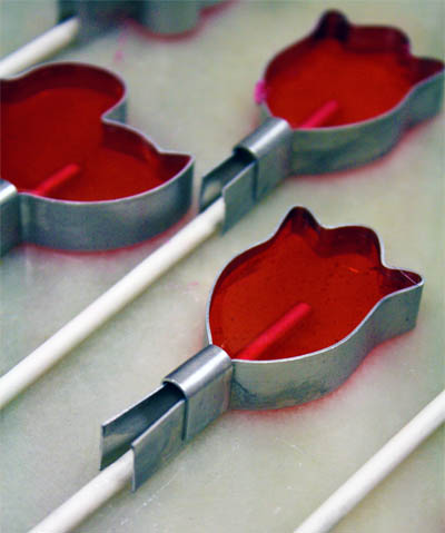 Homemade candy sucker recipe
