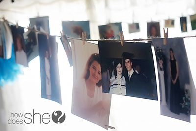 photo graduation garland