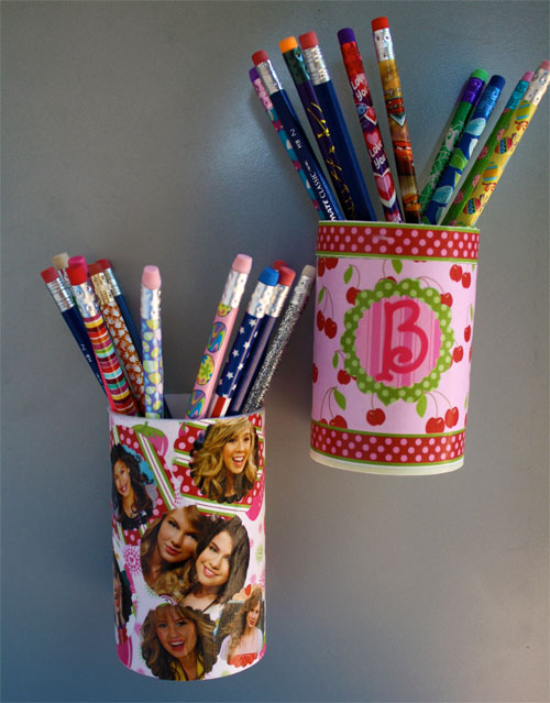 Back-to-School Craft: Magnetic Pencil Holder | Alpha Mom