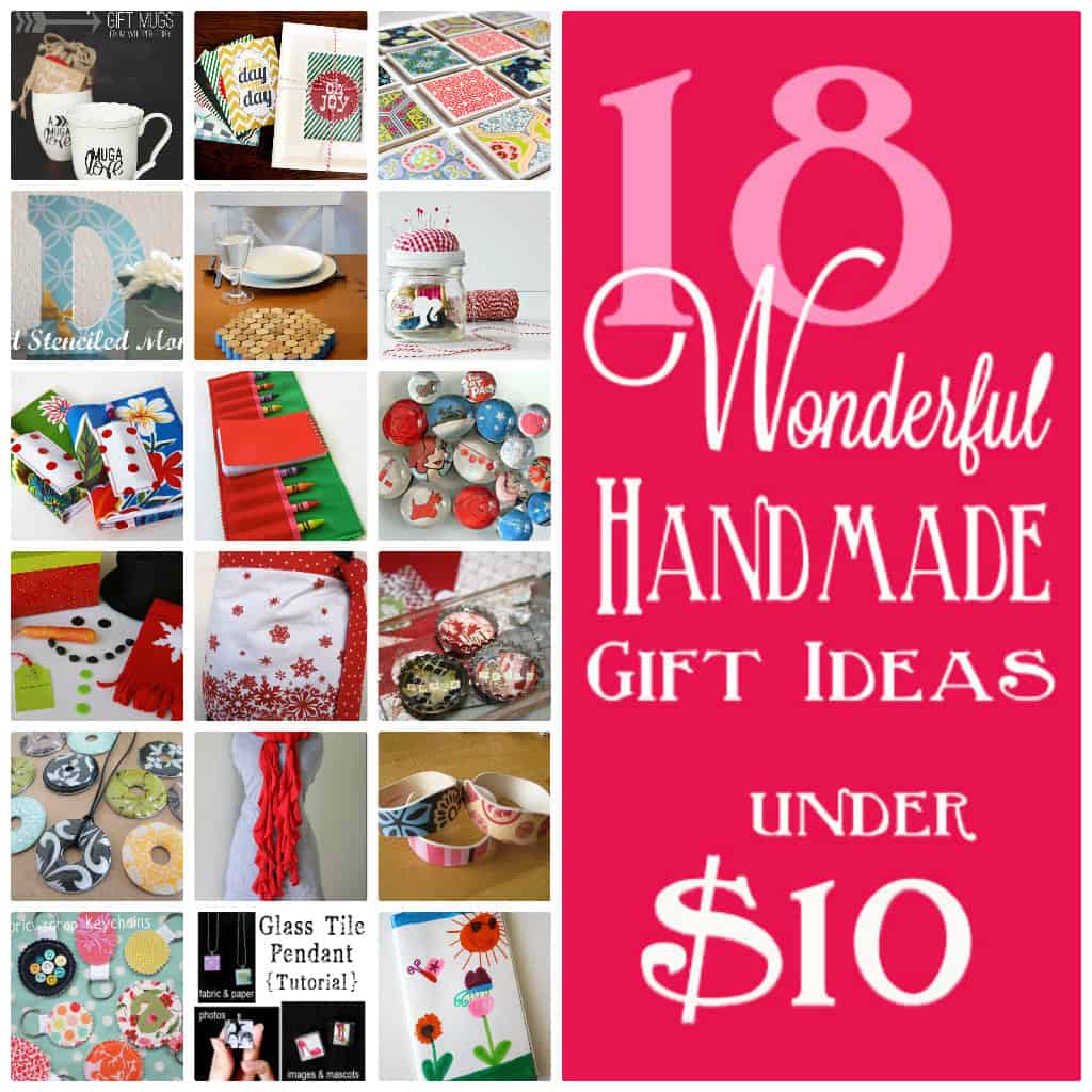 18 Handmade gifts under $10 | Skip To My Lou
