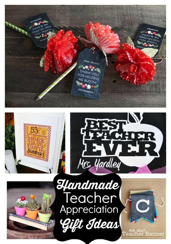 Handmade Teacher Appreciation Gift Ideas | Skip To My Lou
