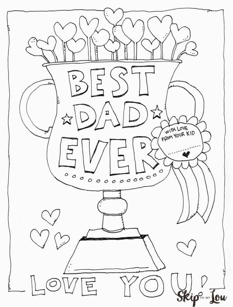 dad coloring pages - photo #43
