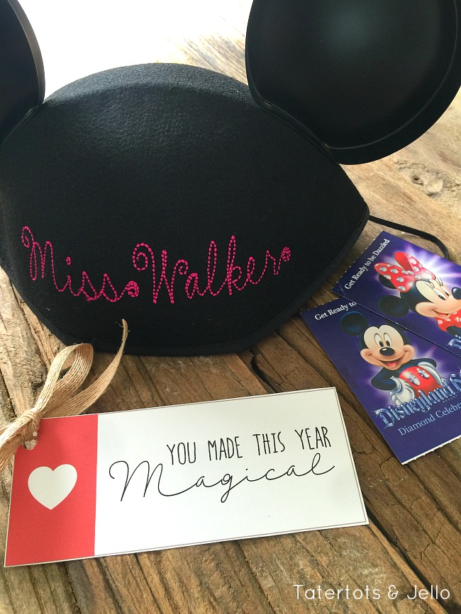 Disney-inspired magical gift itags