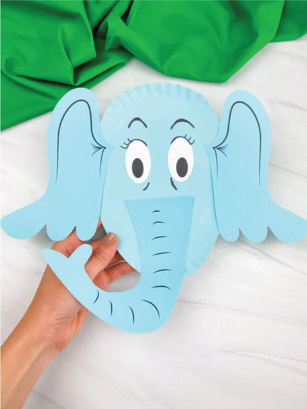 horton hears a who paper plate craft