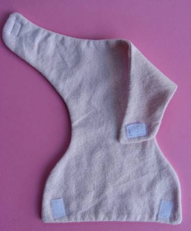 doll diaper with velcro placement