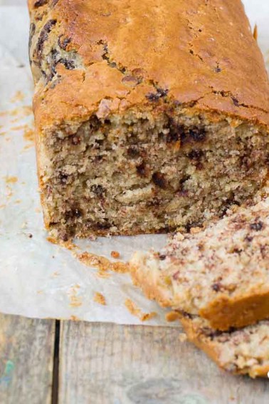 chocolate chip banana bread recipe