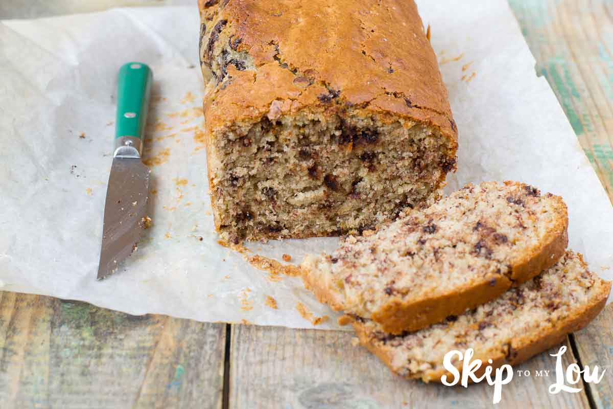 chocolate chip banana bread recipe