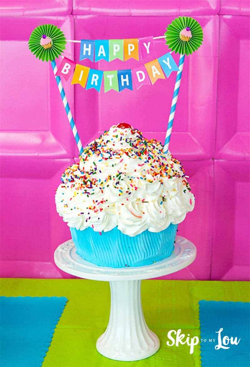 birthday cake topper