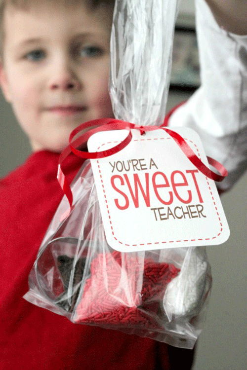 sweet teacher gift tag