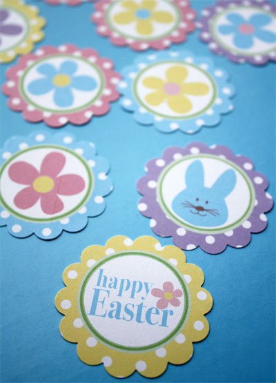 Free Printable Easter Cupcake Toppers | Skip To My Lou