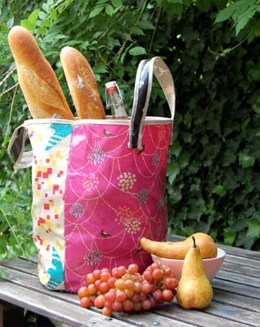 oil cloth tote