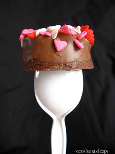 Valentine Cocoa on a stick