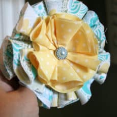 Pretty Flower Headband Tutorial