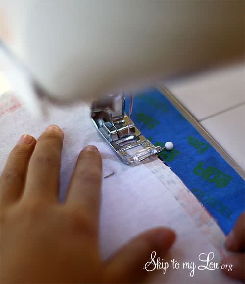 how to sew a bookmark