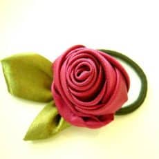 Vintage Fabric Rose Tutorial