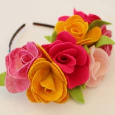 Felt Rose Tutorial