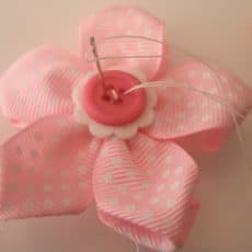 Ribbon Flower Tutorial