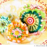 Scrap Fabric Flowers