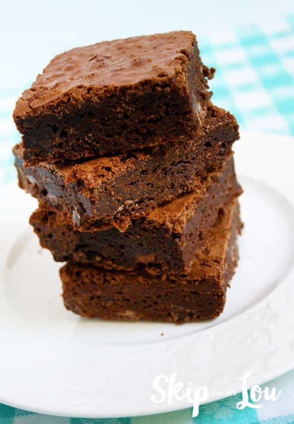 homemade brownies