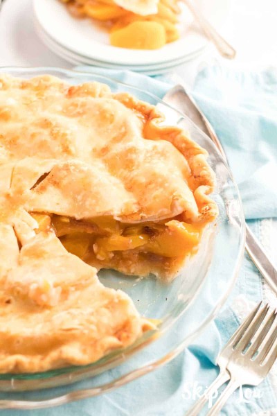 peach pie slice missing