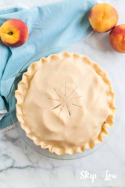 slits in pie crust