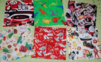 quiet book fabric