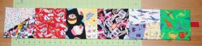 book laid out