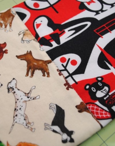 close up of fabric