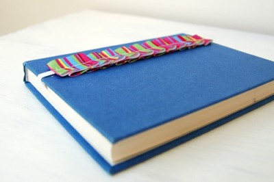 bookmark on a book