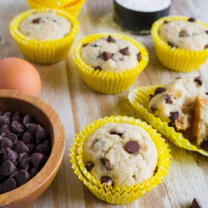 banana chocolate chip muffins