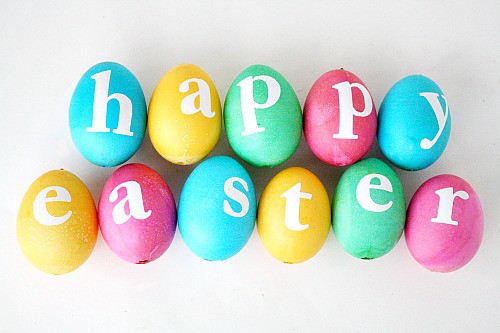 How to make an Easter Egg Garland