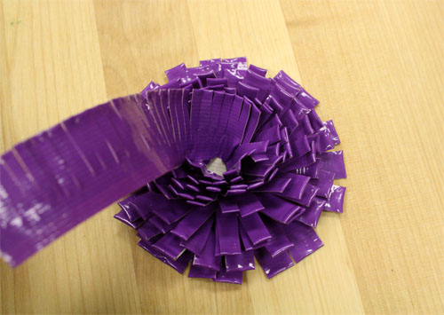 flower duct tape craft 