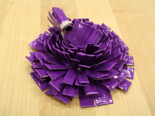 duct tape flower how to