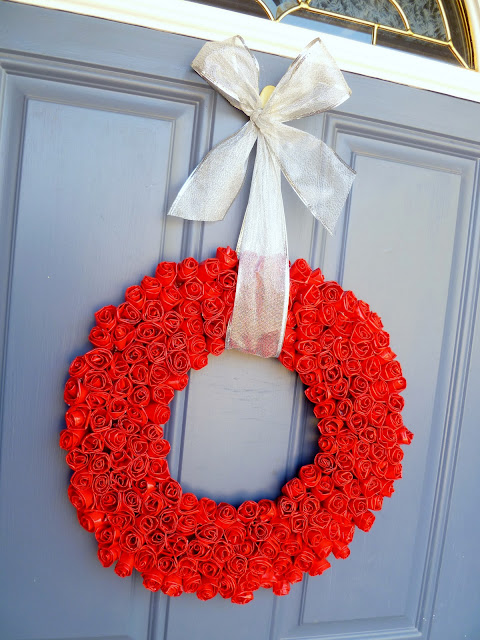 duct tape wreath