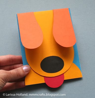 puppy card test actions